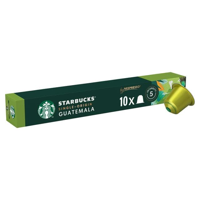 Starbucks by Nespresso Guatemala Coffee Pods x10 - gallery image 1