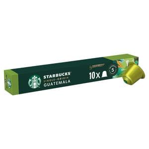 Starbucks by Nespresso Guatemala Coffee Pods x10