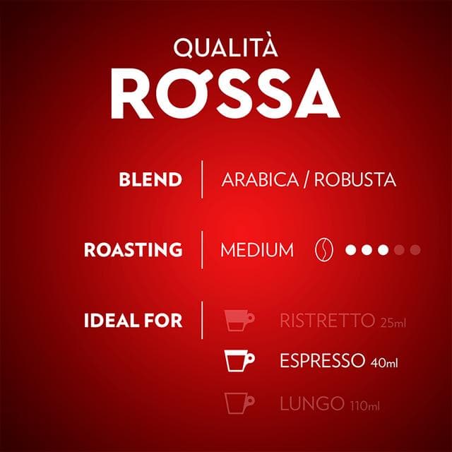 Lavazza Qualita Rossa Nespresso Compatible Capsules x10 - gallery image 2