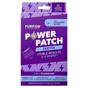 Purifide Power Patch 36 Invisible Blemish Patches in 2 Sizes