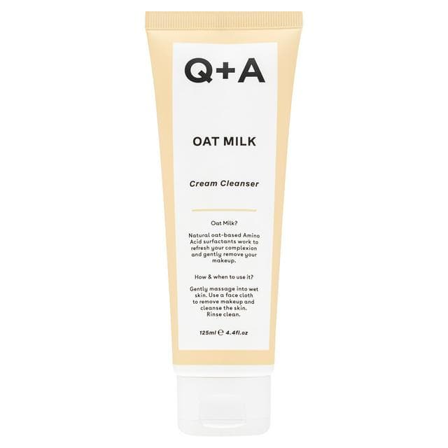 Q+A Oat Milk Cream Cleanser 125ml - gallery image 1