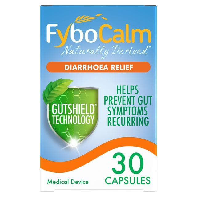 Fybocalm Diarrhoea Relief Capsules x30 - gallery image 1