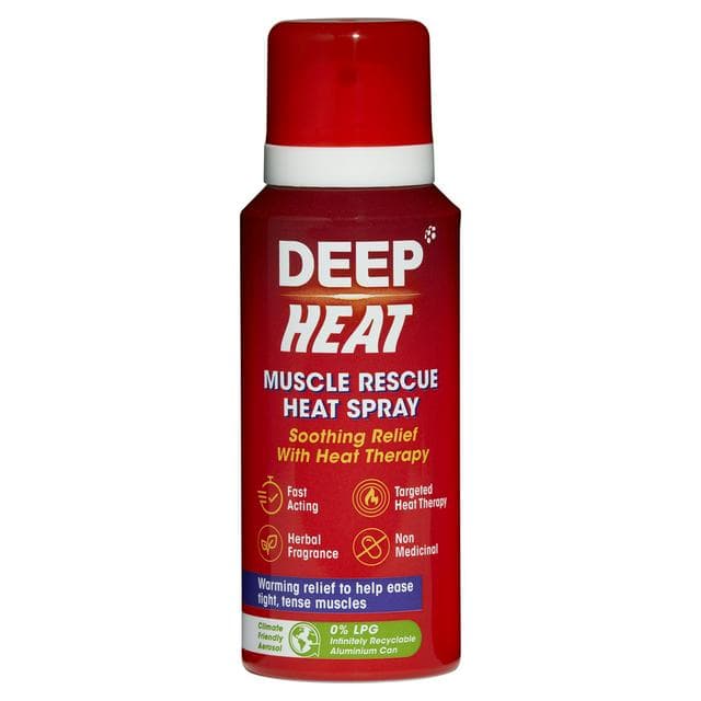 Deep Heat Muscle Rescue Heat Spray 72.5ml - gallery image 1