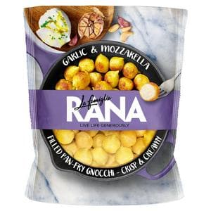 La Famiglia Rana Garlic & Mozzarella Filled Pan Fry Gnocchi 280g