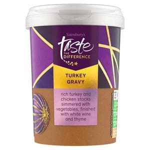 Sainsbury's 450g Turkey Gravy, Taste the Difference
