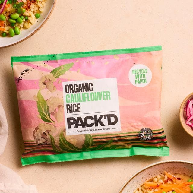 PACK'D Organic Cauliflower Rice 450g - gallery image 5