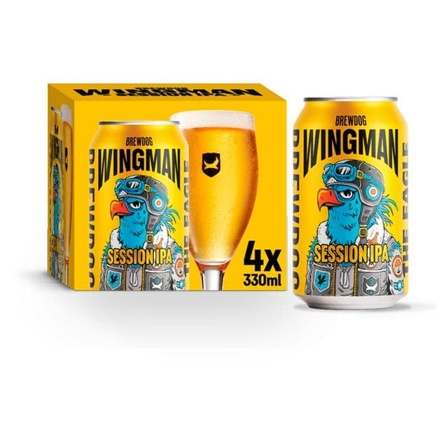 BrewDog Wingman Session IPA 4x330ml - gallery image 1