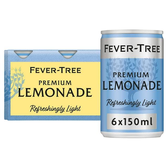 Fever-Tree Refreshingly Light Premium Lemonade 6x150ml - gallery image 1
