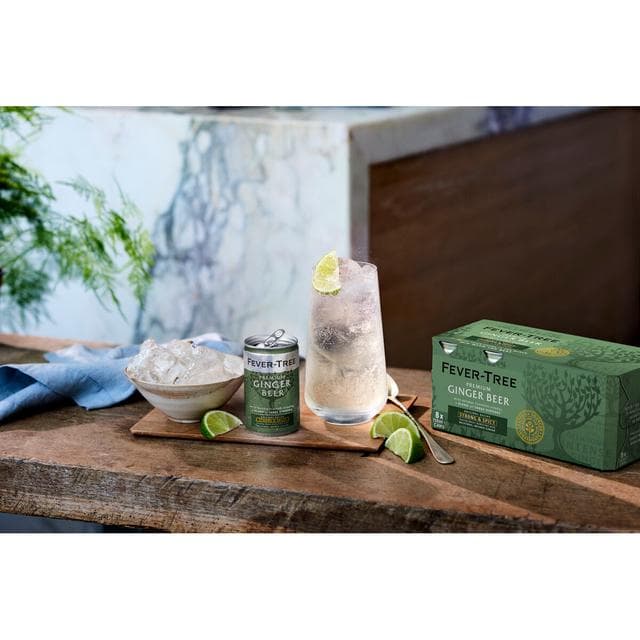 Fever-Tree Refreshingly Light Ginger Beer 6 x 150ml - gallery image 2