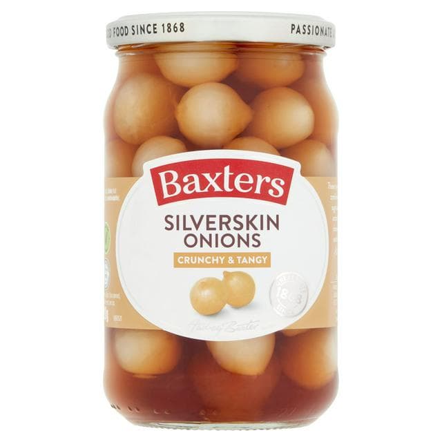 Baxters 440g Silverskin Crunchy & Tangy Onions (220g*) - gallery image 1