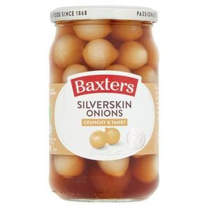 Baxters 440g Silverskin Crunchy & Tangy Onions (220g*)