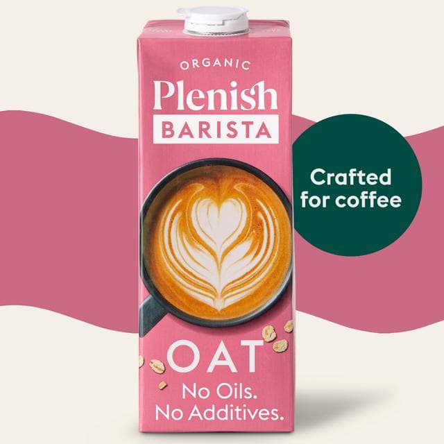Plenish 1L Chilled Dairy Free Organic Barista Oat Drink - gallery image 6