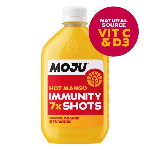 MOJU Hot Mango Immunity Dosing Bottle Shots x7 420ml - gallery image 2