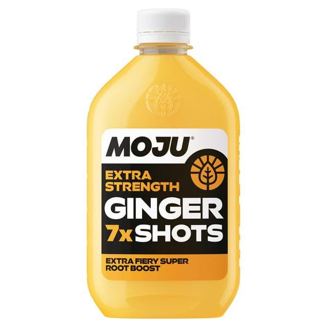 MOJU Ginger Extra Strength Dosing Bottle Shots x7 420ml - gallery image 1