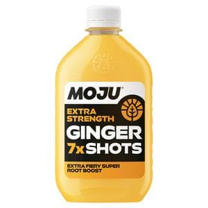 MOJU Ginger Extra Strength Dosing Bottle Shots x7 420ml
