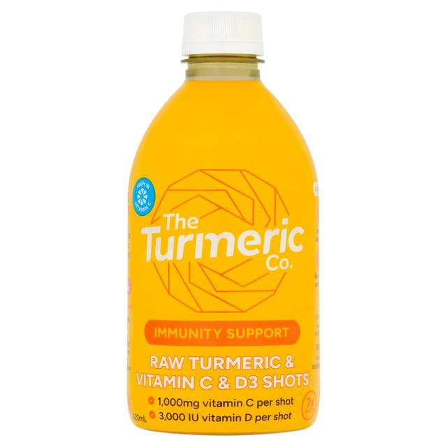 The Turmeric Co. Raw Turmeric Vitamin C & D3 Self Shot 420ml - gallery image 1