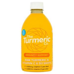 The Turmeric Co. Raw Turmeric Vitamin C & D3 Self Shot 420ml