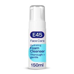 E45 Face Foaming Cleanser Wash for Dry & Sensitive Skin 150ml