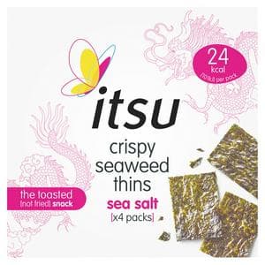 itsu 4 x 5g Sea Salt Multipack Crispy Seaweed Thins