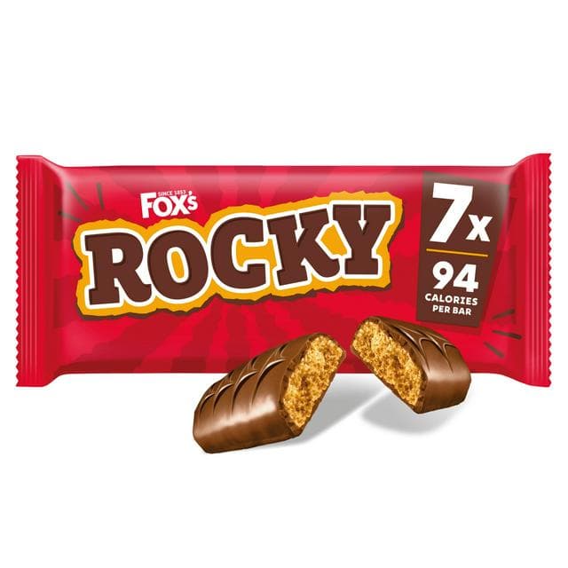 Fox's Rocky 7 Original Multipack Biscuit Bars 133g - gallery image 1
