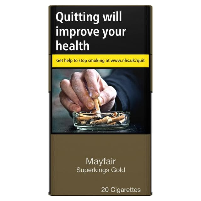 Mayfair Gold Superkings Cigarettes x20 - gallery image 1