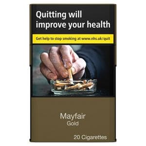Mayfair Gold Kingsize Cigarettes x20