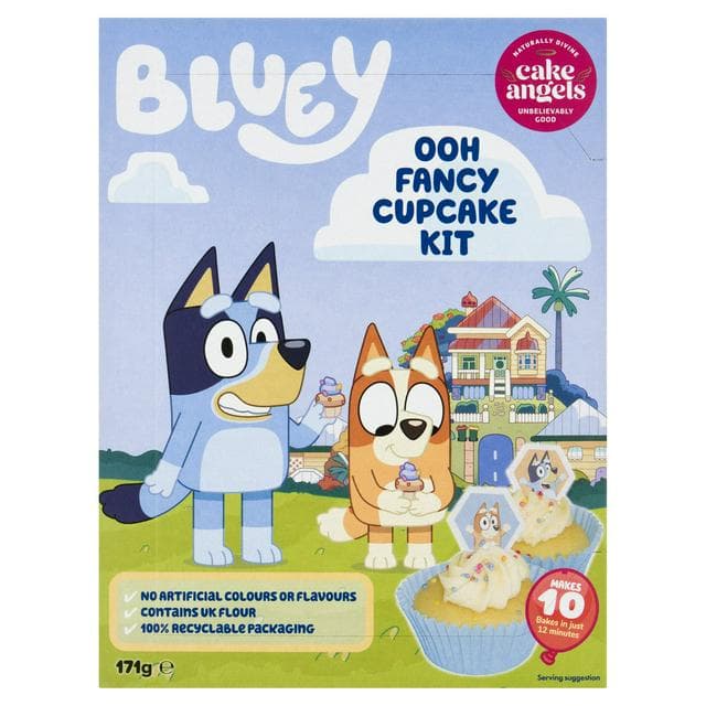 Cake Angels Bluey Ooh Fancy Cupcake Kit 171g - gallery image 1