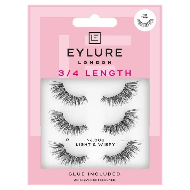 Eylure 3/4 Length Lashes No. 008 Multip - gallery image 1
