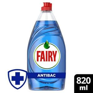 Fairy Platinum Antibacterial Eucalyptus Washing Up Liquid 820ml