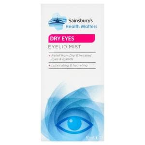 Sainsbury's Health Matters Dry Eyes Eyelid Mist 10ml