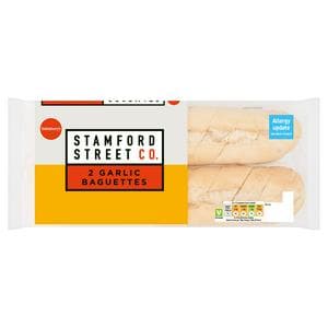 Stamford Street Co. Garlic Baguette x2 330g