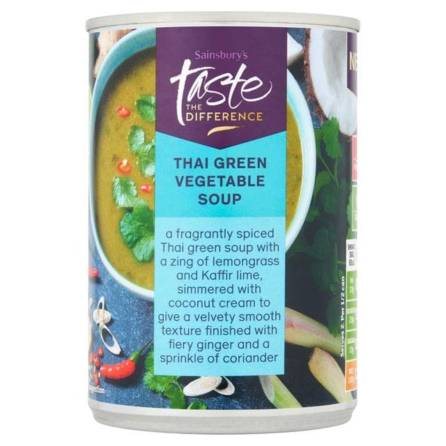 Sainsbury's Thai Green Vegetable Soup, Taste the Difference 380g - gallery image 1