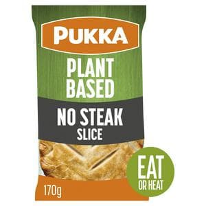 Pukka Vegan No Steak Slice 170g