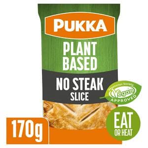 Pukka Vegan No Steak Slice 170g
