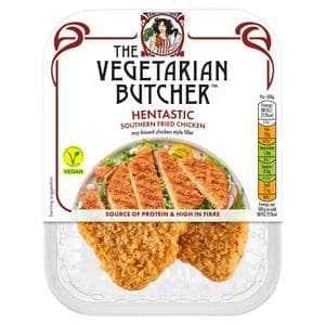 The Vegetarian Butcher Vegan Chicken Fillet Hentastic Southern Fried 200g