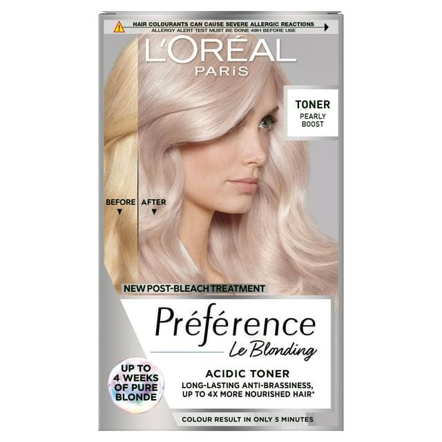L'Oréal Paris Préférence Le Blonding Acidic Toner Pearly Boost - gallery image 1