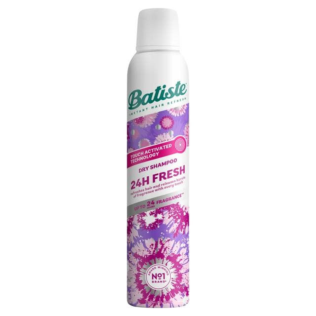 Batiste 24H Fresh Hair Dry Shampoo with Touch Activated Technology 200ml - gallery image 1