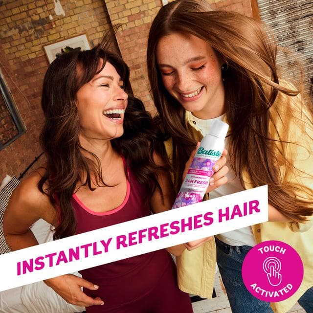 Batiste 24H Fresh Hair Dry Shampoo with Touch Activated Technology 200ml - gallery image 2