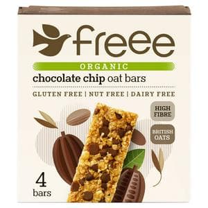 Freee Gluten Free Organic Chocolate Chip Oat Bars 4 x 35g