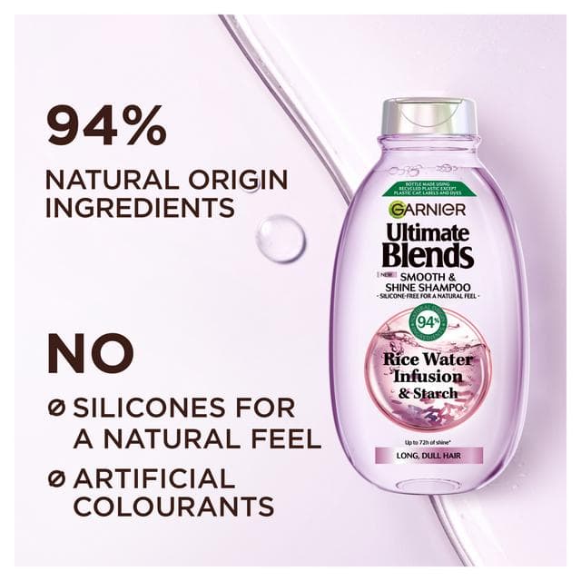 Garnier Ultimate Blends Rice Water Infusion & Starch Shampoo 300ml - gallery image 2