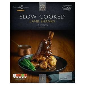 Oliver James Slow Cooked Lamb Shanks with a Mint Gravy 750g