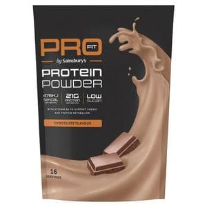 Sainsbury's Pro Fit Choc Whey Protein Powder 500g