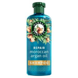 Herbal Essences Argan Oil Repair Shampoo 350ml to Nourish Damaged Hair Silicone Free