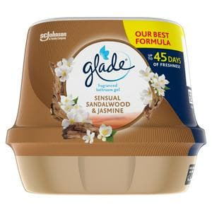 Glade Bathoom Gel Air Freshener Sandalwood Jasmine 180g