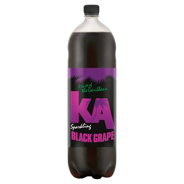 KA Sparkling Grape Flavoured Fizzy Drink 2L Bottle - gallery image 1