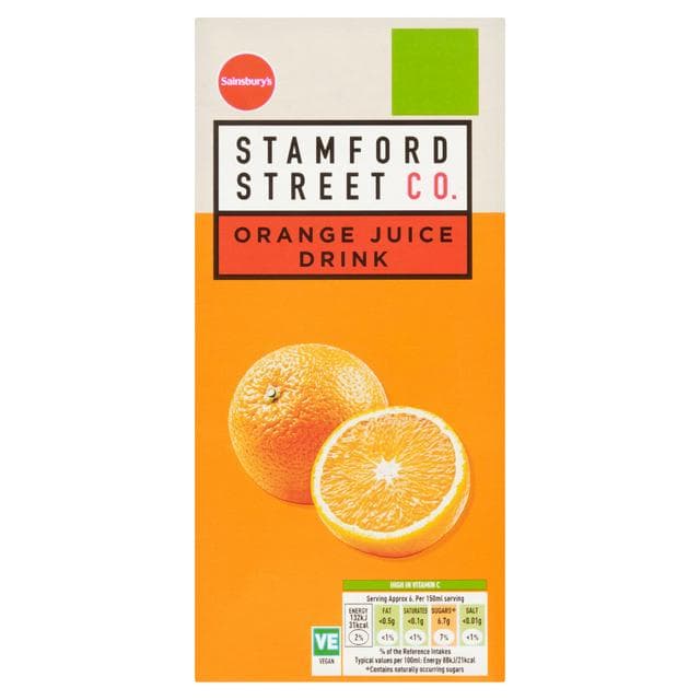 Stamford Street Co. Orange Juice Drink 1L - gallery image 1