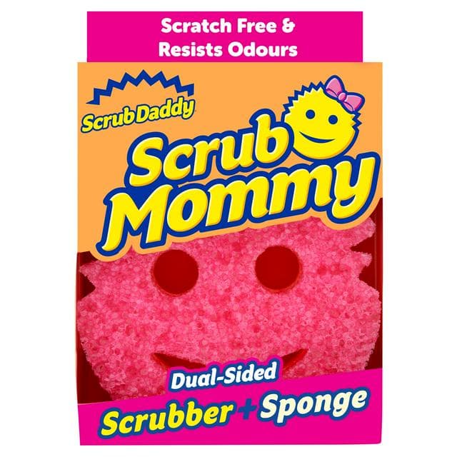 Scrub Daddy Mommy Dual Sided Scrubber & Sponge - gallery image 1