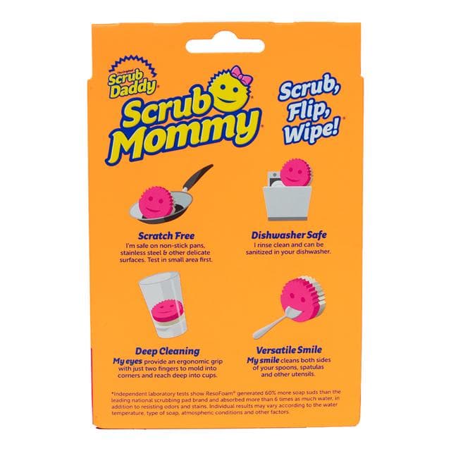 Scrub Daddy Mommy Dual Sided Scrubber & Sponge - gallery image 5