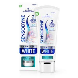 Sensodyne Clinical White Whitening Toothpaste Enamel Strengthening 75ml