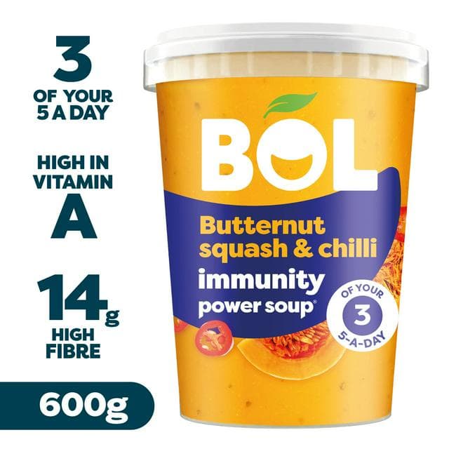 BOL 600g Butternut Squash & Chilli Immunity Power Soup - gallery image 1